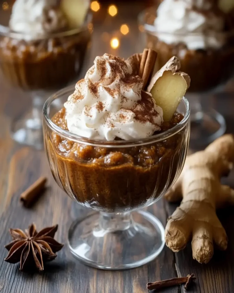 Cozy Easy Gingerbread Pudding Dessert First Image First Image