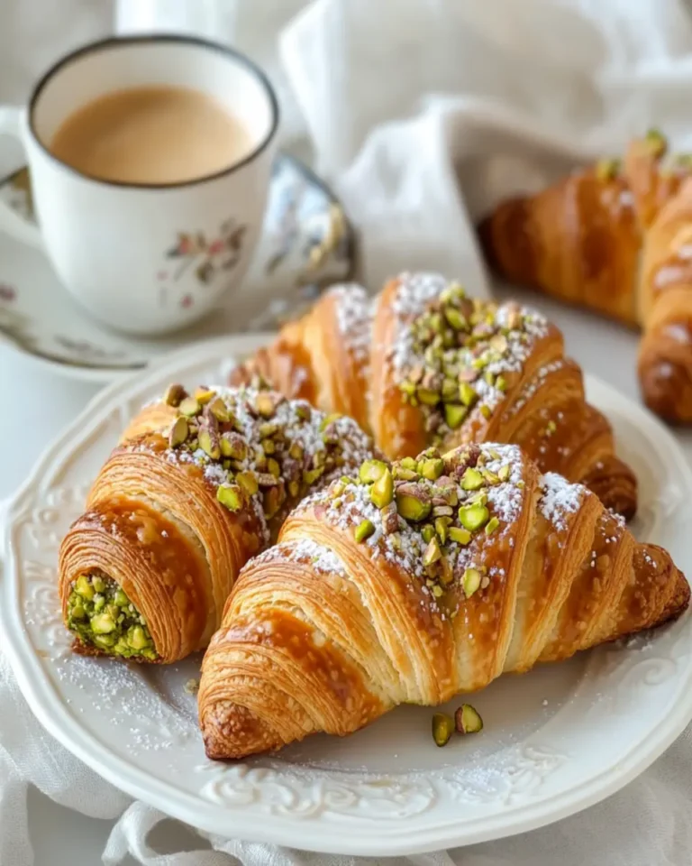 Pistachio Croissants First Image First Image