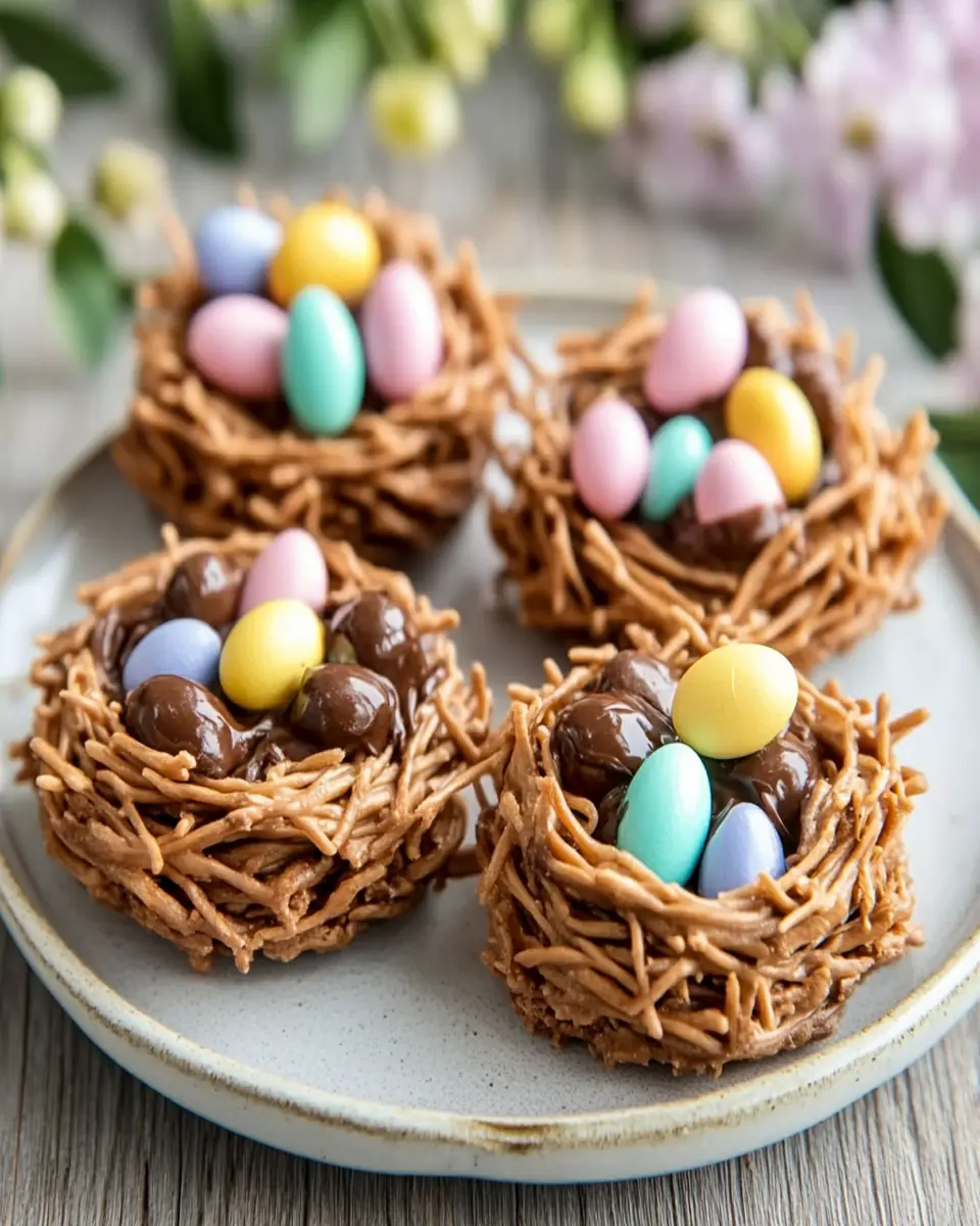 Easy Birds Nests Cookies First Image First Image