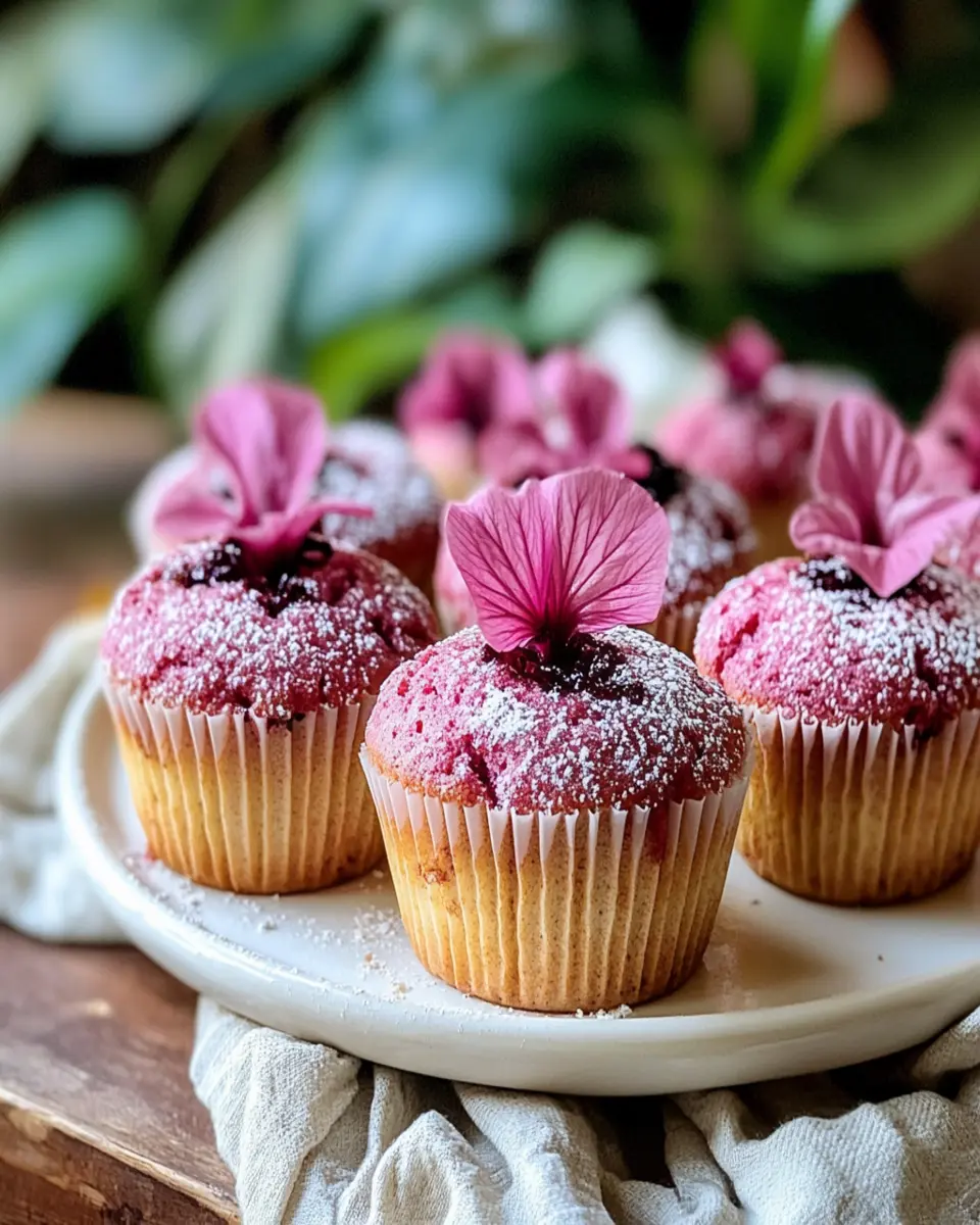 Hibiscus Muffins First Image First Image