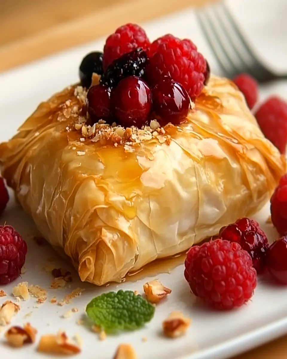 Best Baked Brie in Phyllo Dough First Image First Image