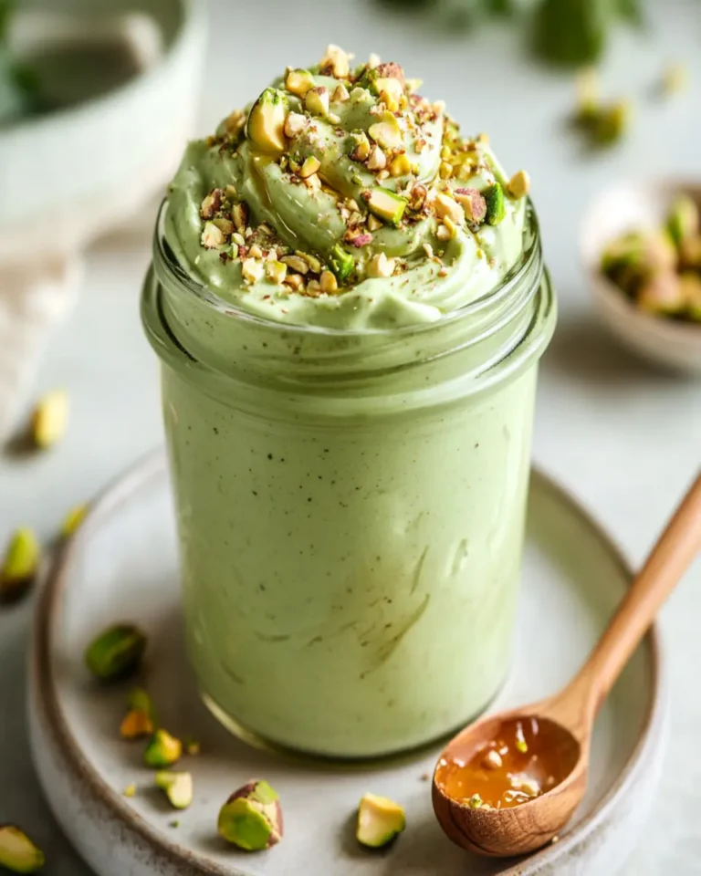 Homemade Italian Pistachio Cream First Image First Image