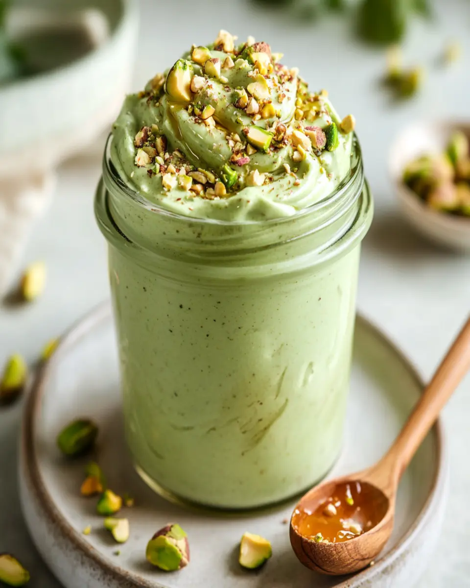 Homemade Italian Pistachio Cream First Image First Image