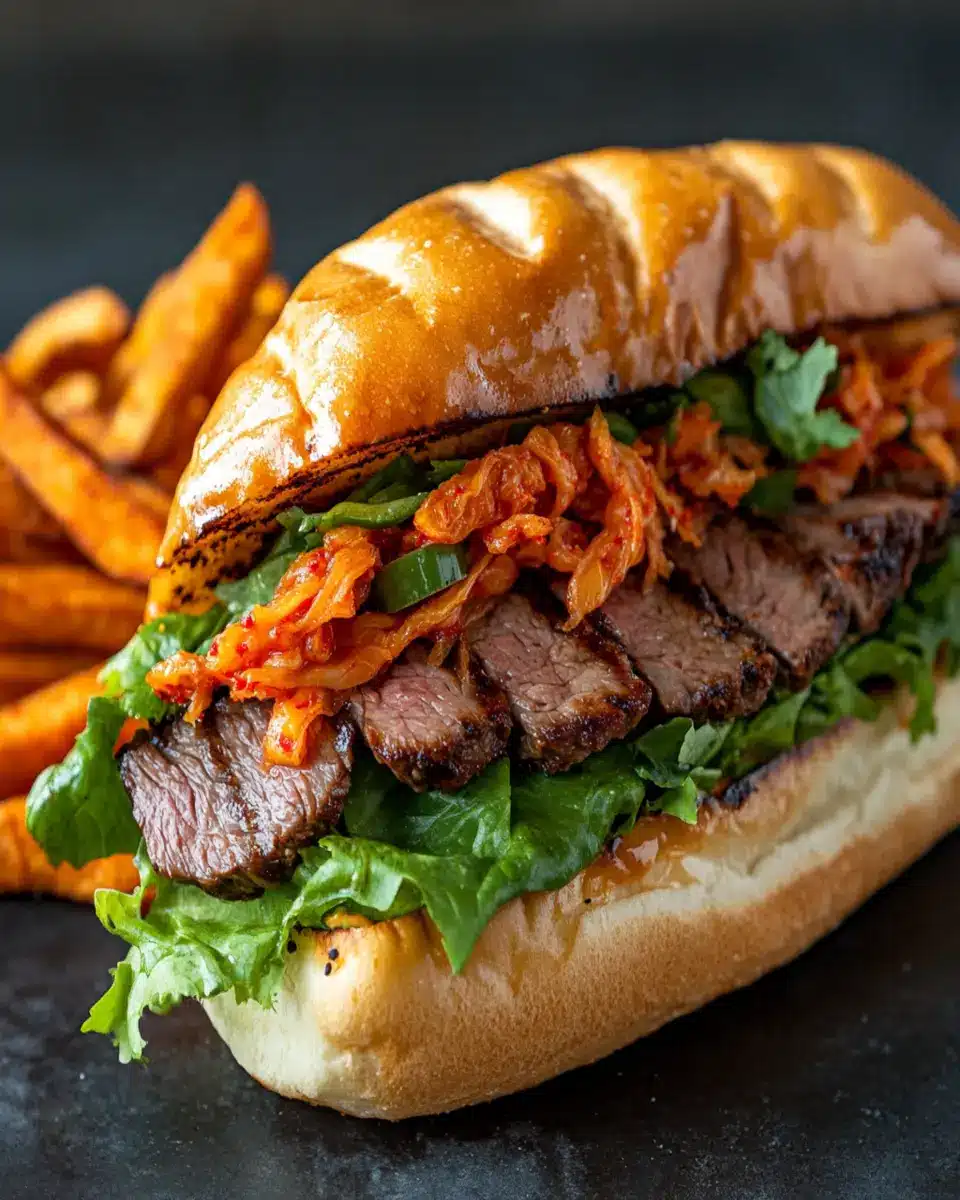KOREAN STEAK SANDWICH First Image First Image