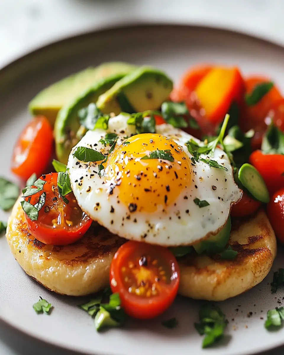 Savory Breakfast Eggy Crumpets First Image First Image