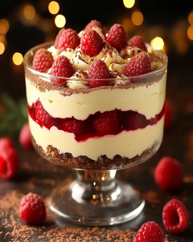 Make This Luscious White Chocolate Raspberry Tiramisu First Image First Image