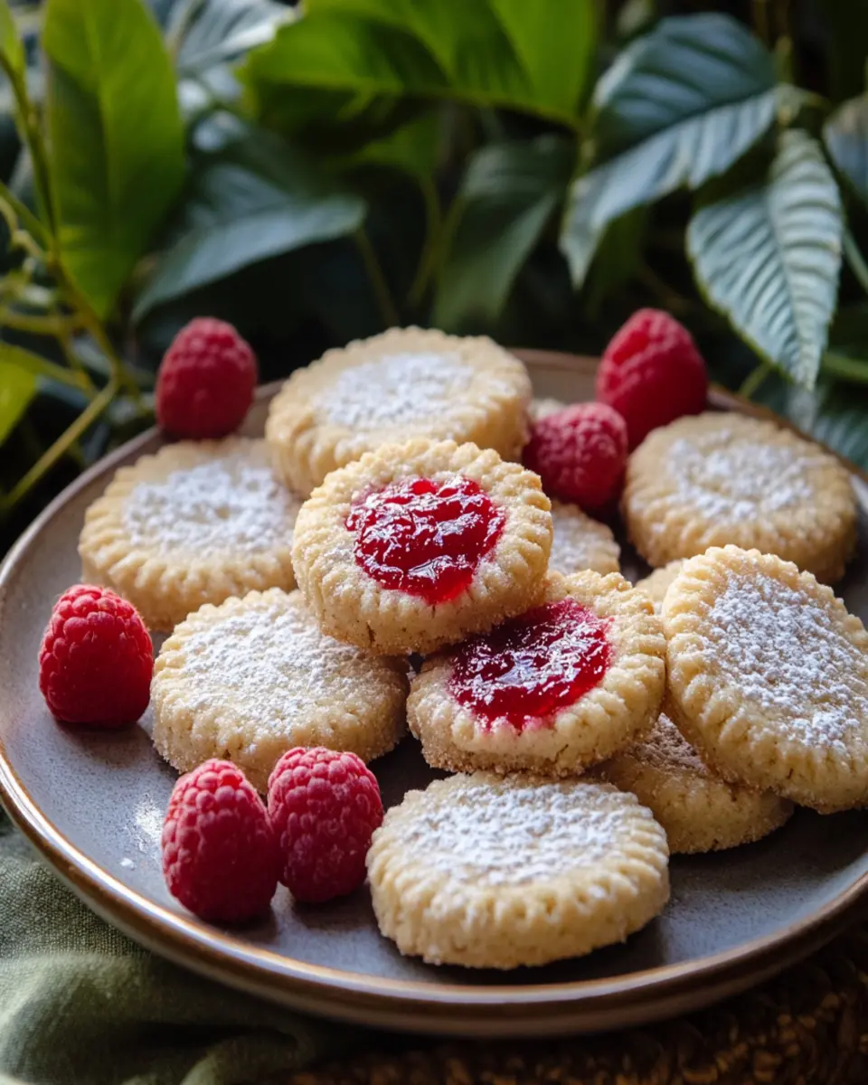 Raspberry Cookies First Image First Image