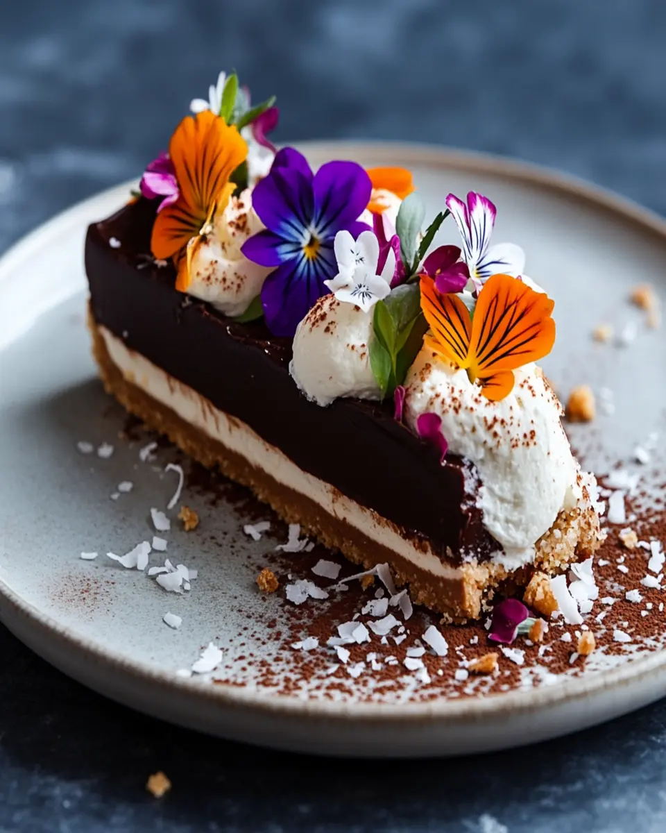 Vegan Lamington Tart First Image First Image