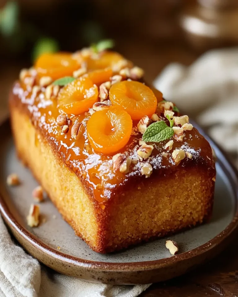 Honey Apricot Mini Cake Loaf First Image First Image