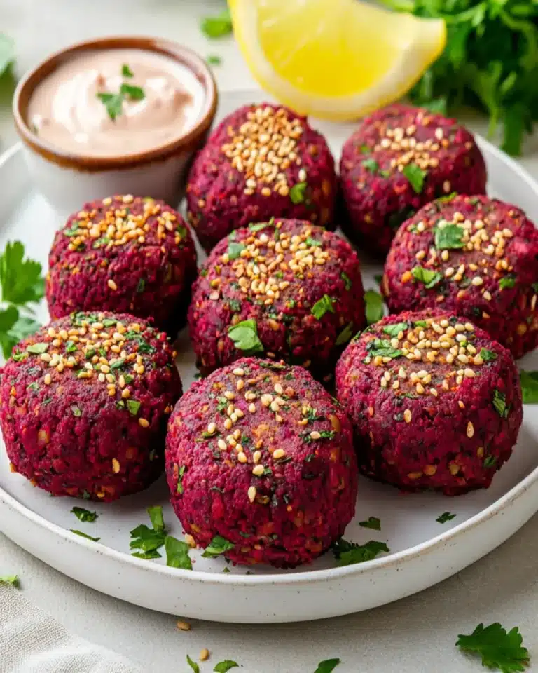 Easy Beet Falafel First Image First Image