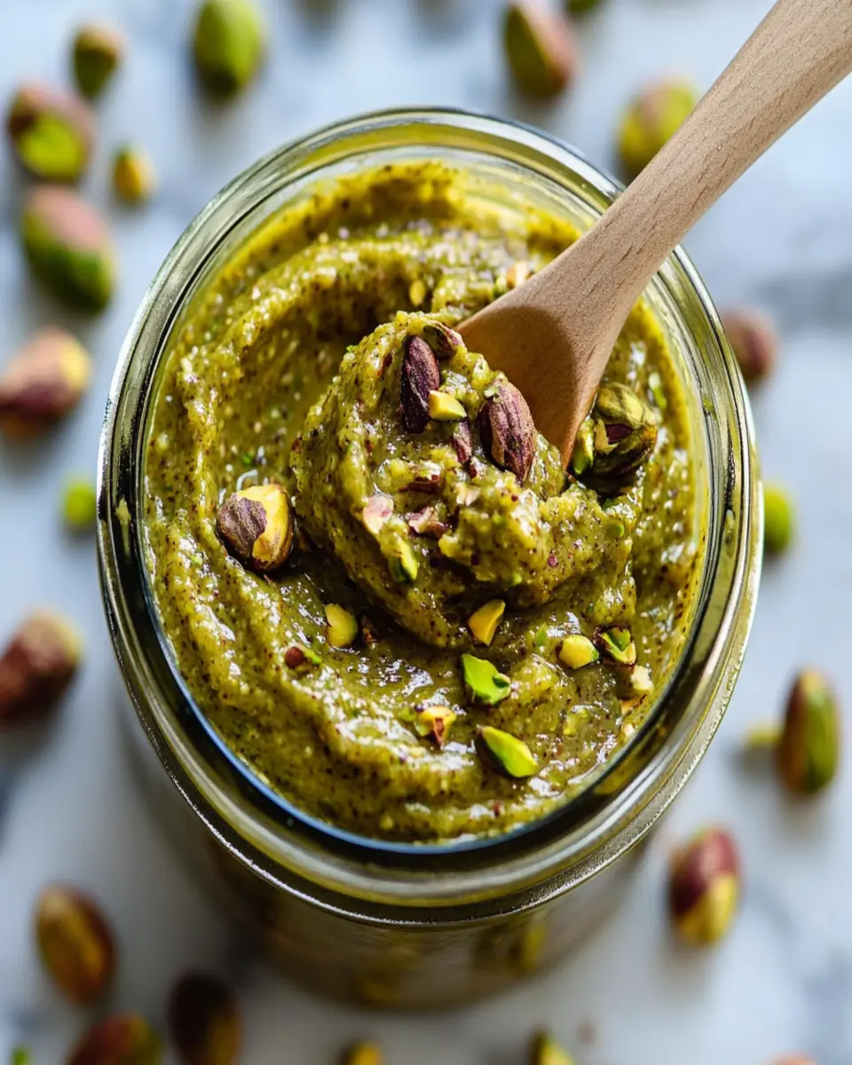 Homemade Pistachio Butter First Image First Image