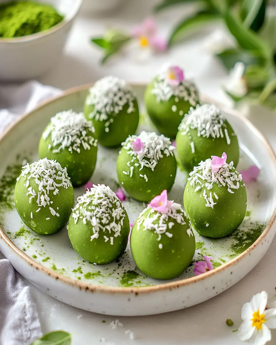 My Japanese Grandma'S Secret Recipe For Best Matcha Bites! First Image First Image