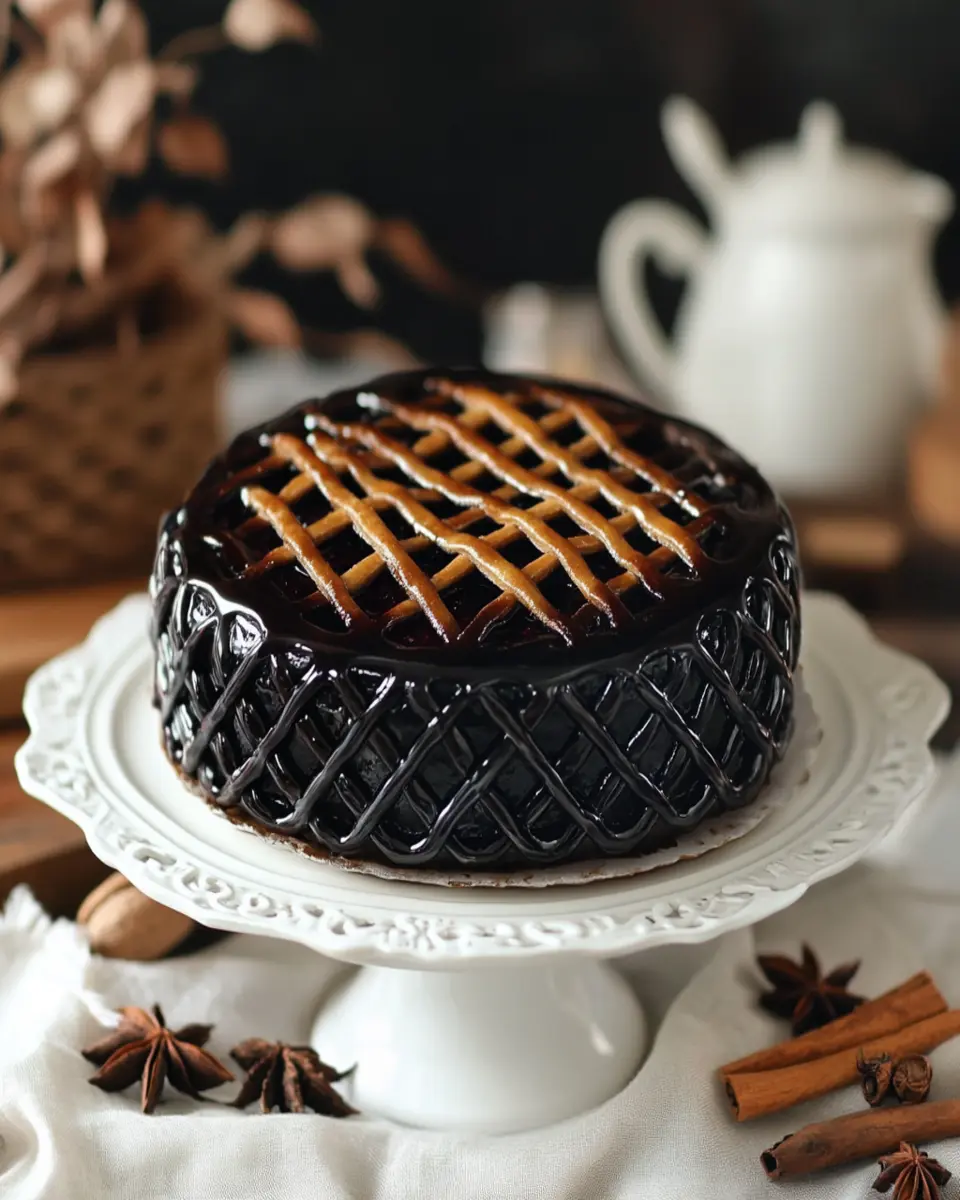 Rich and Spiced Scottish Black Bun Cake First Image First Image