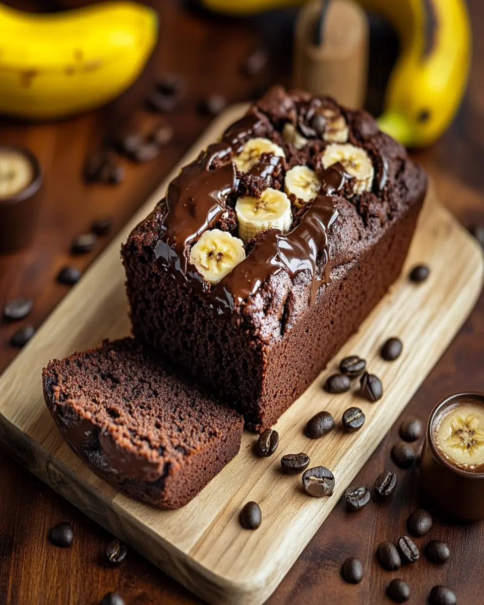 Chocolate Espresso Banana Bread First Image First Image