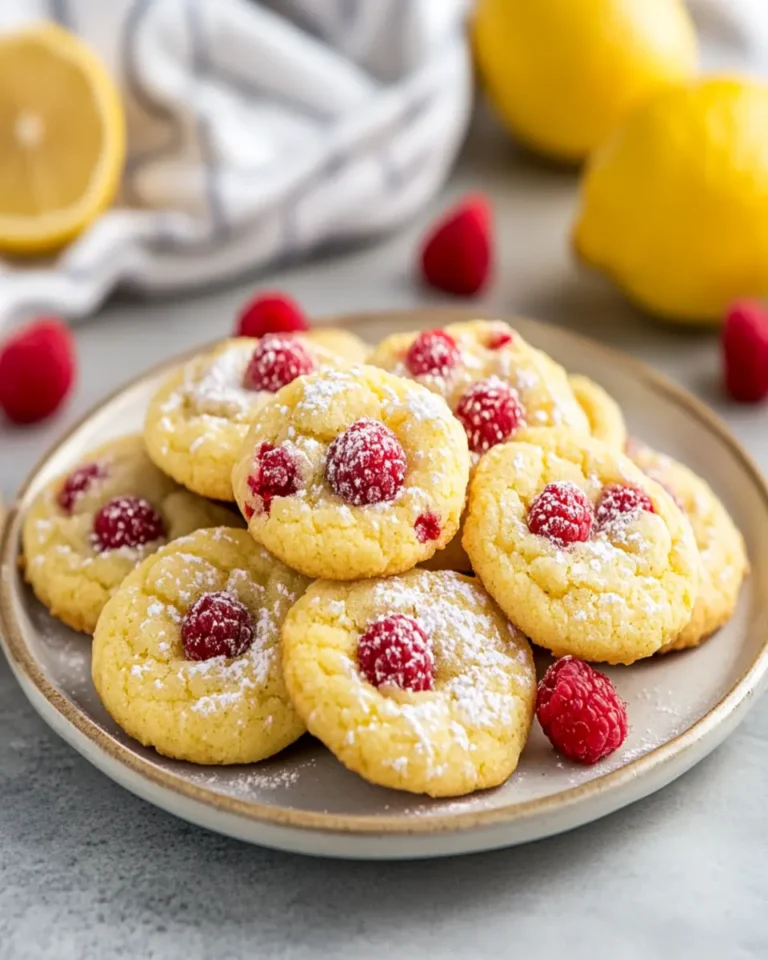 The Best Lemon Raspberry Cookies First Image First Image