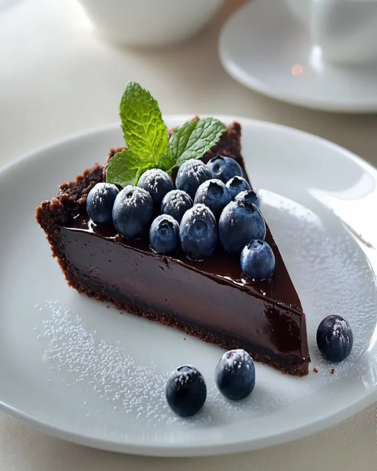 Blueberry ganache tart First Image First Image
