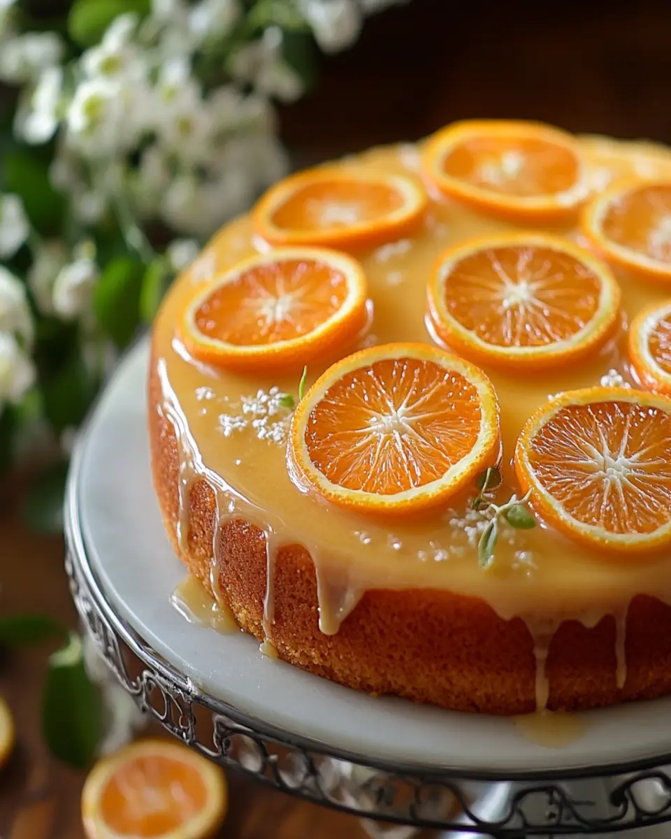 Orange Polanta Cake First Image First Image