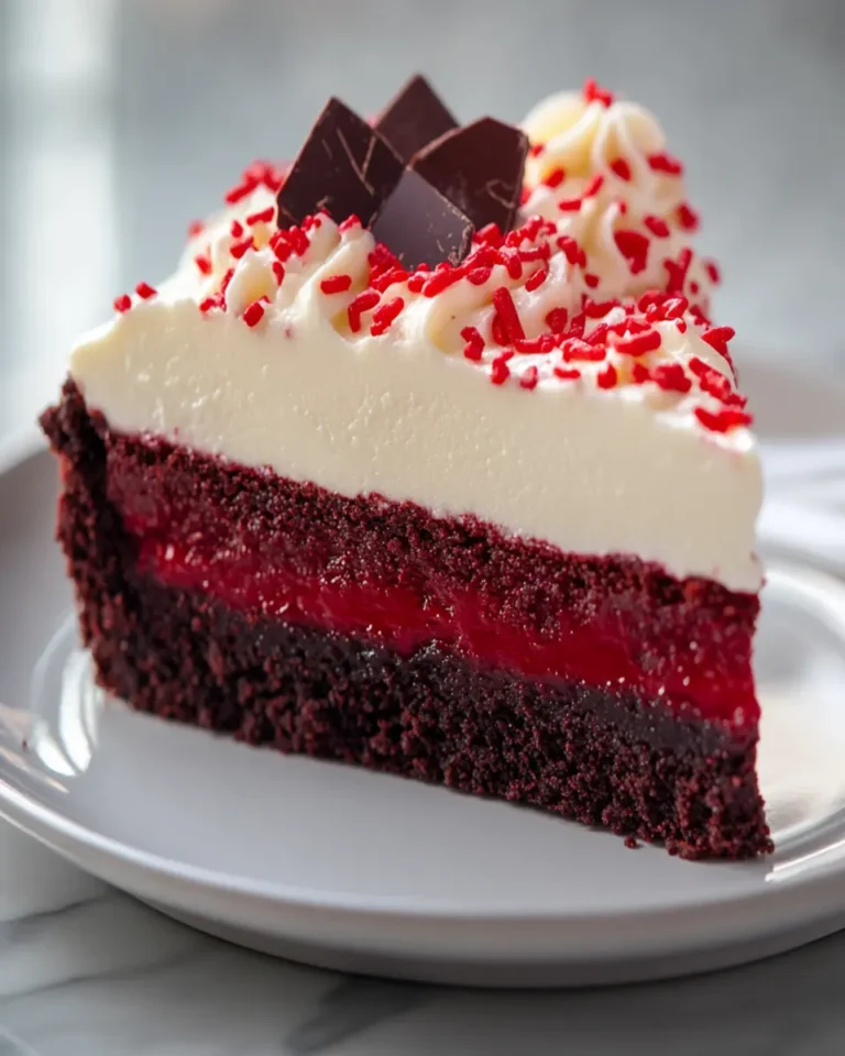 Red velvet brownie pie First Image First Image