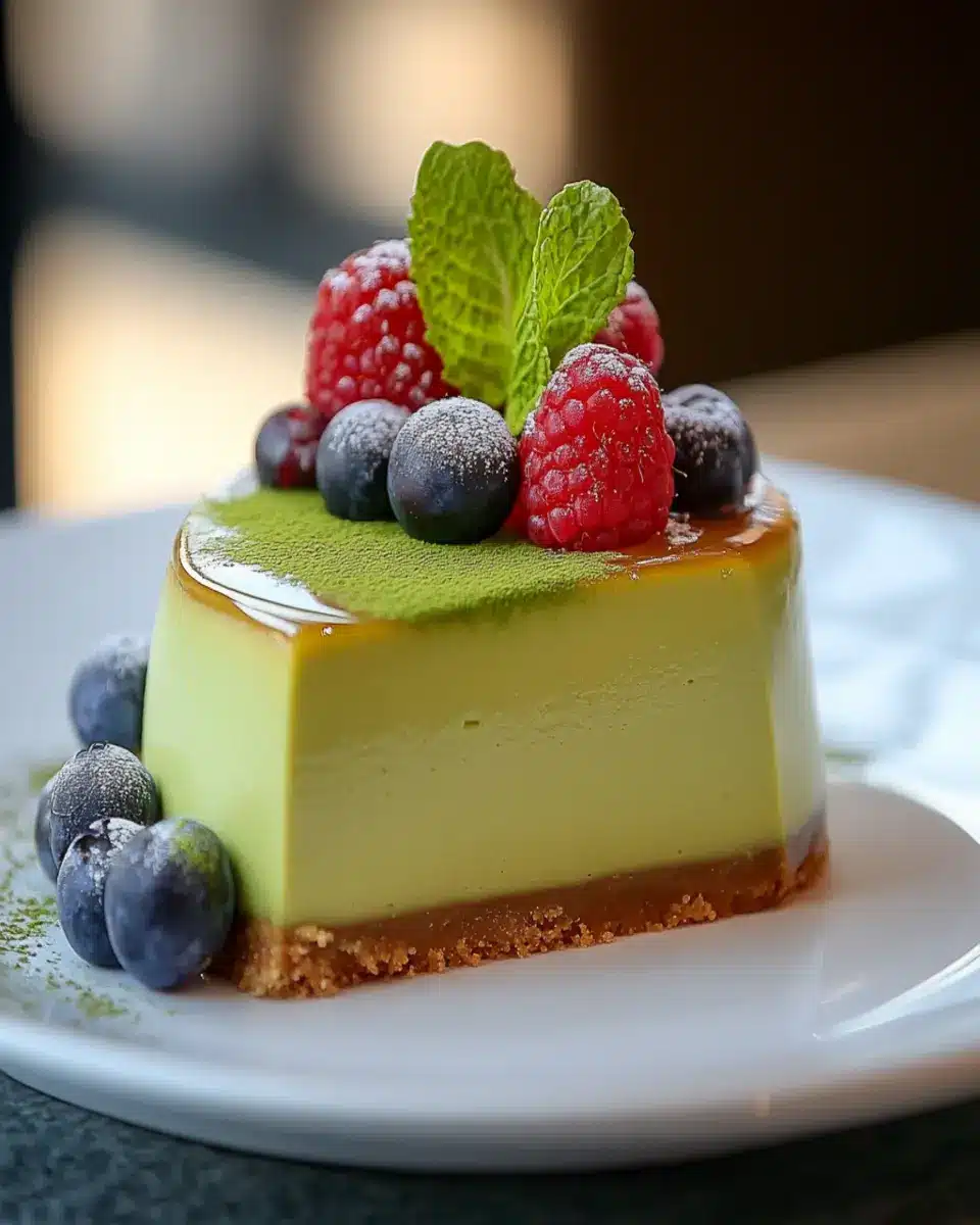 Green Tea Cheesecake First Image First Image