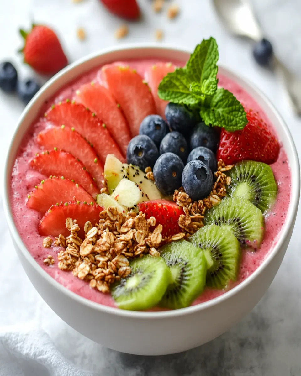 Watermelon Smoothie Bowl First Image First Image