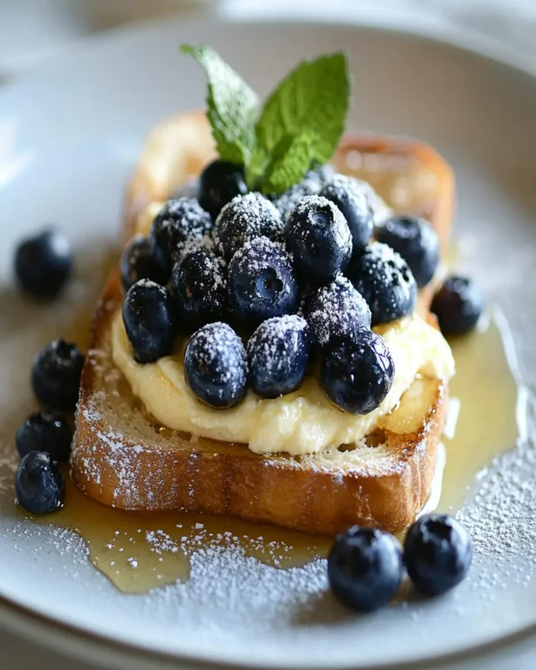 Blueberry Toast First Image First Image
