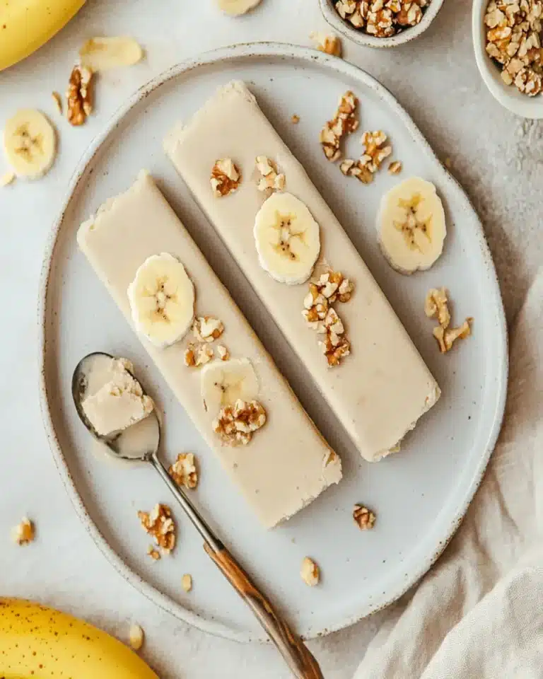 Healthy Banana Ice Cream Bars First Image First Image