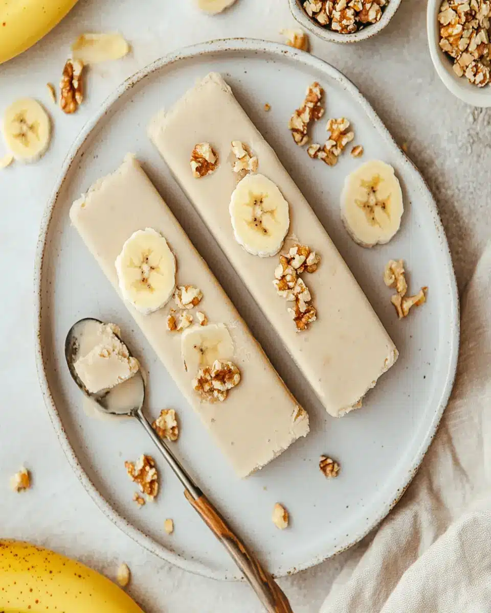 Healthy Banana Ice Cream Bars First Image First Image