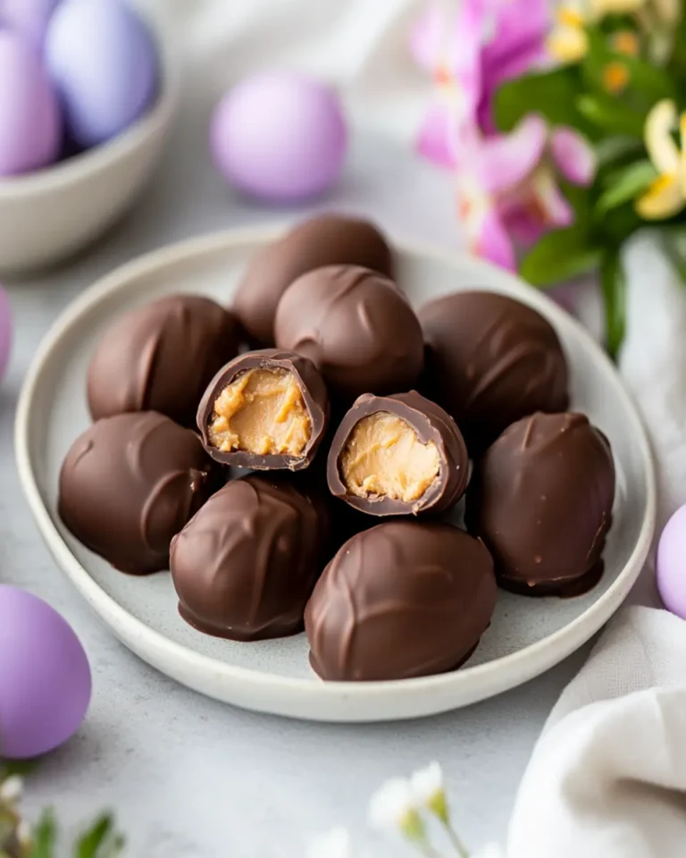 Peanut Butter Easter Eggs First Image First Image