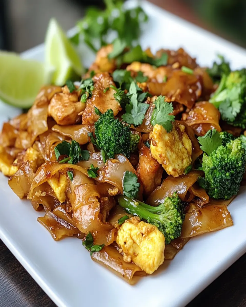 Pad See Ew (Thai Stir-Fried Noodles) First Image First Image