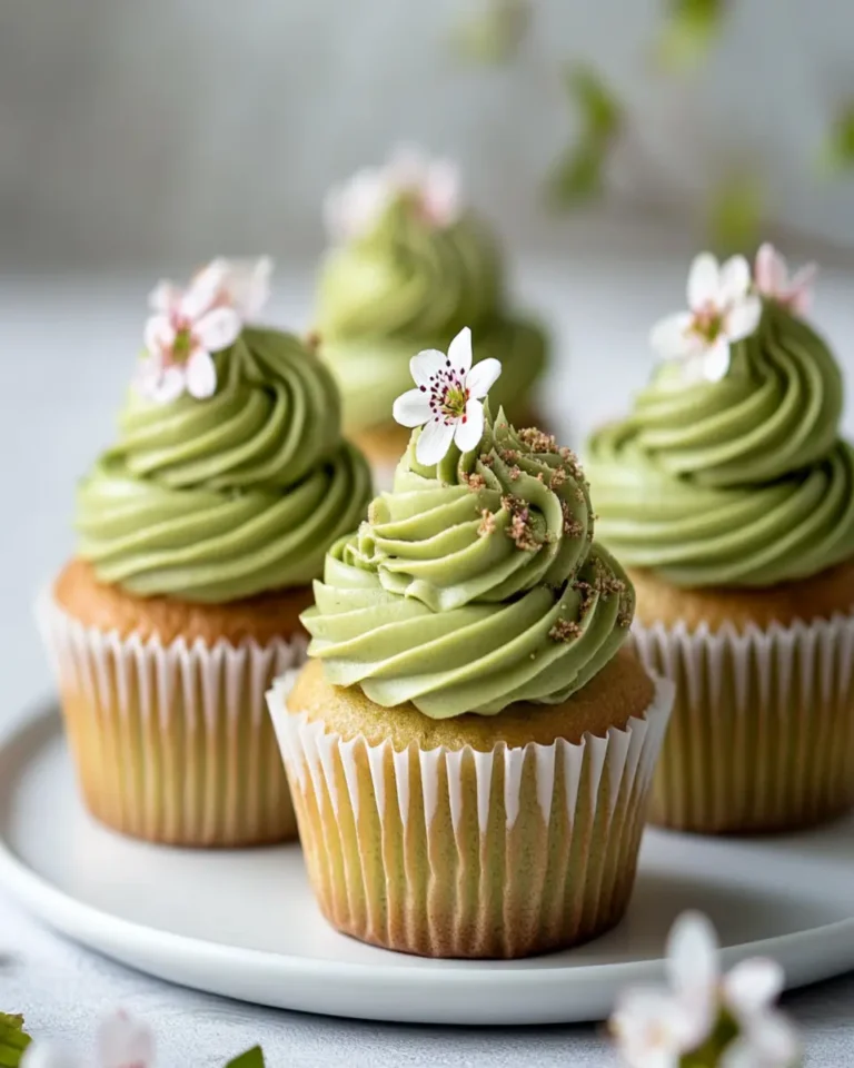 Matcha Cupcakes First Image First Image