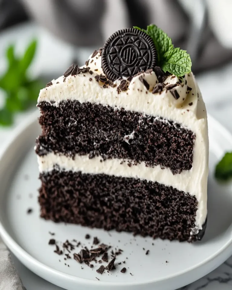 black velvet cake with oreo frosting First Image First Image