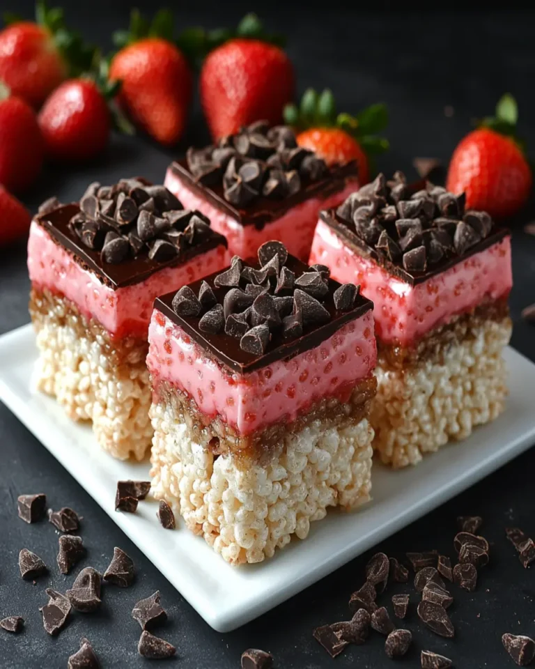 Neapolitan rice krispie treats First Image First Image