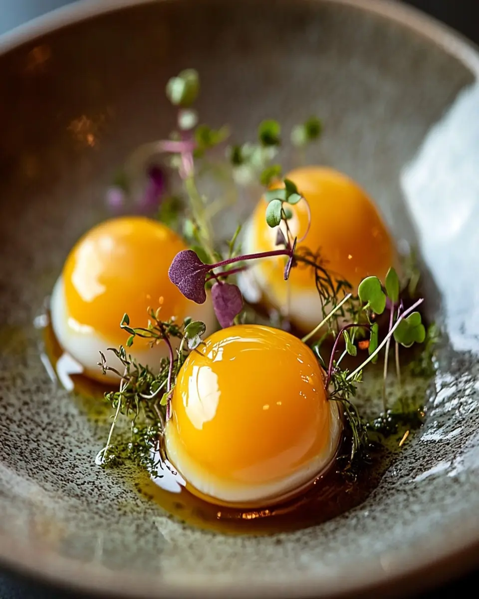 Egg Yolk Confit in Beef Tallow First Image First Image