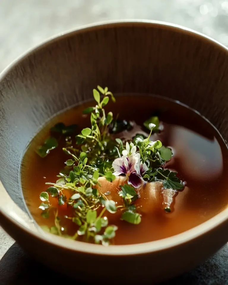 Pork Trotter Broth, Reduced to Glace First Image First Image