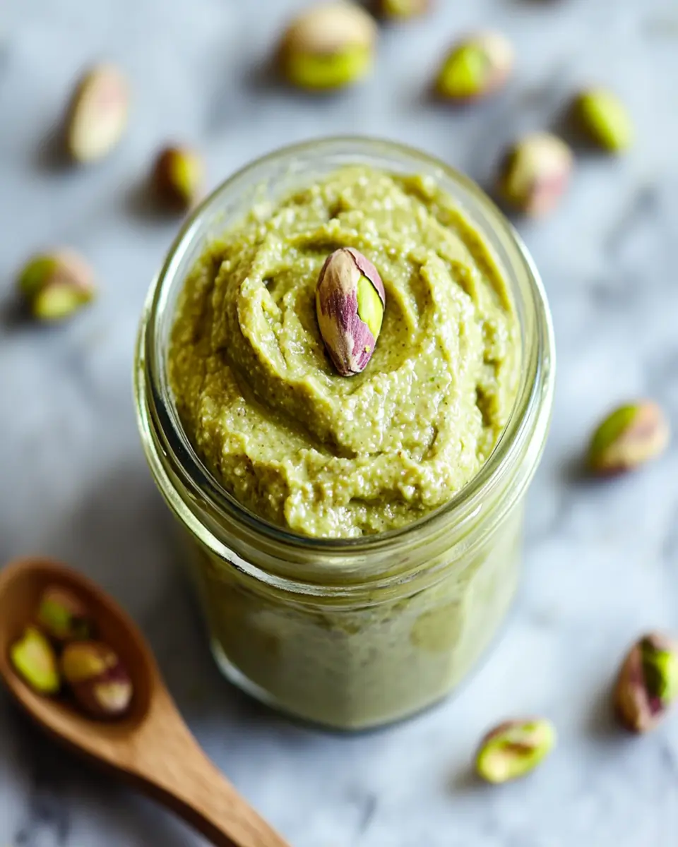 Easy Pistachio Butter First Image First Image