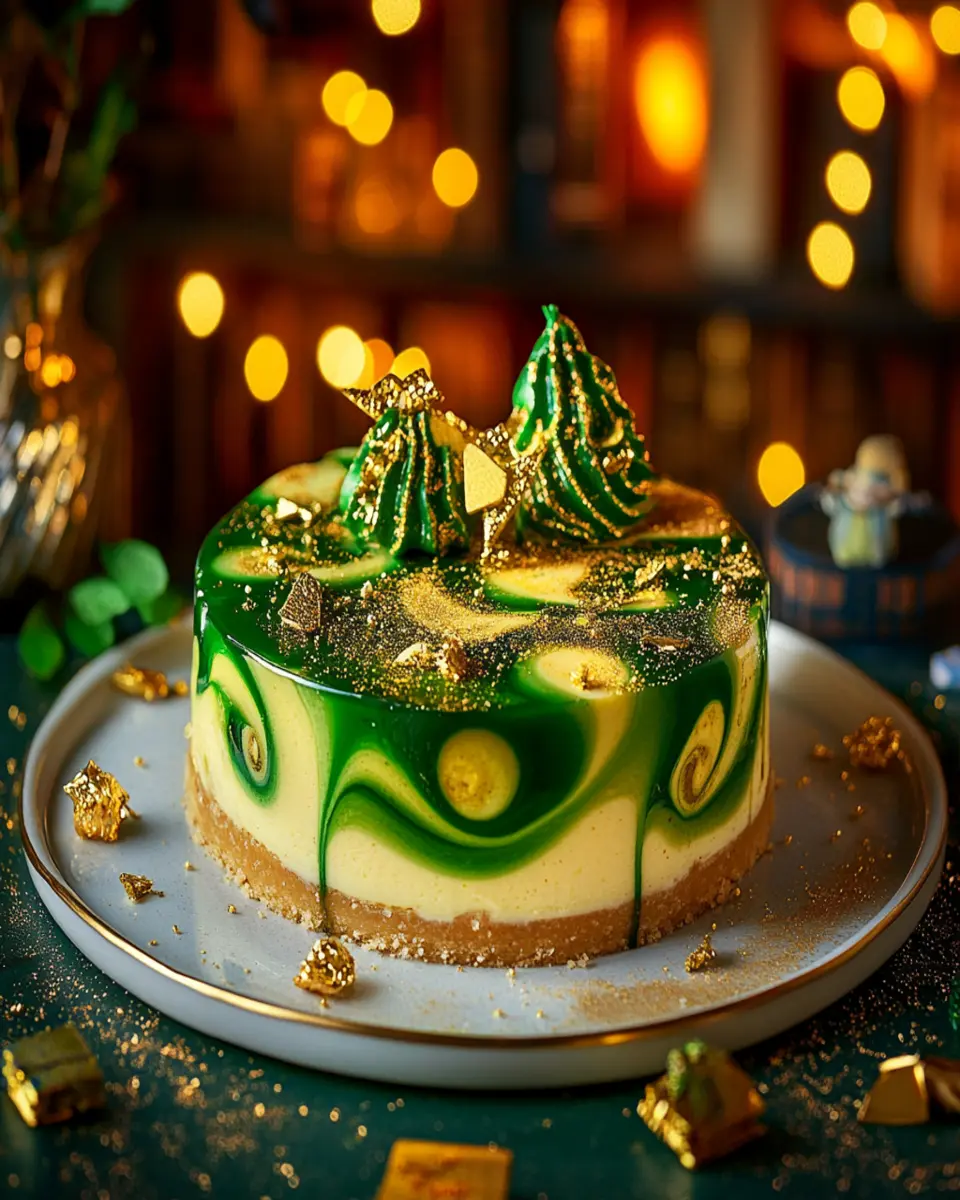 Polyjuice Potion Swirl Cheesecake First Image First Image