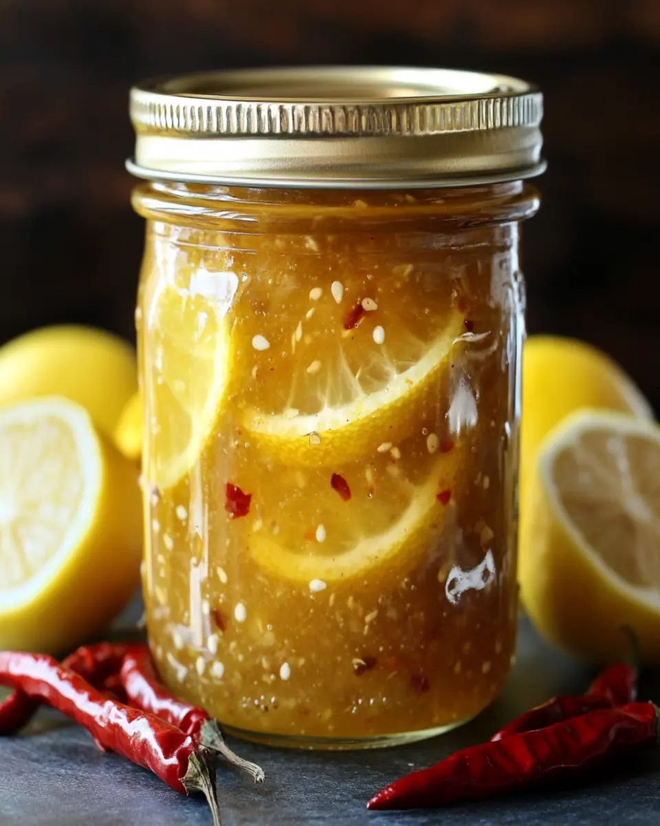 Lemon Ginger Chili Jam First Image First Image