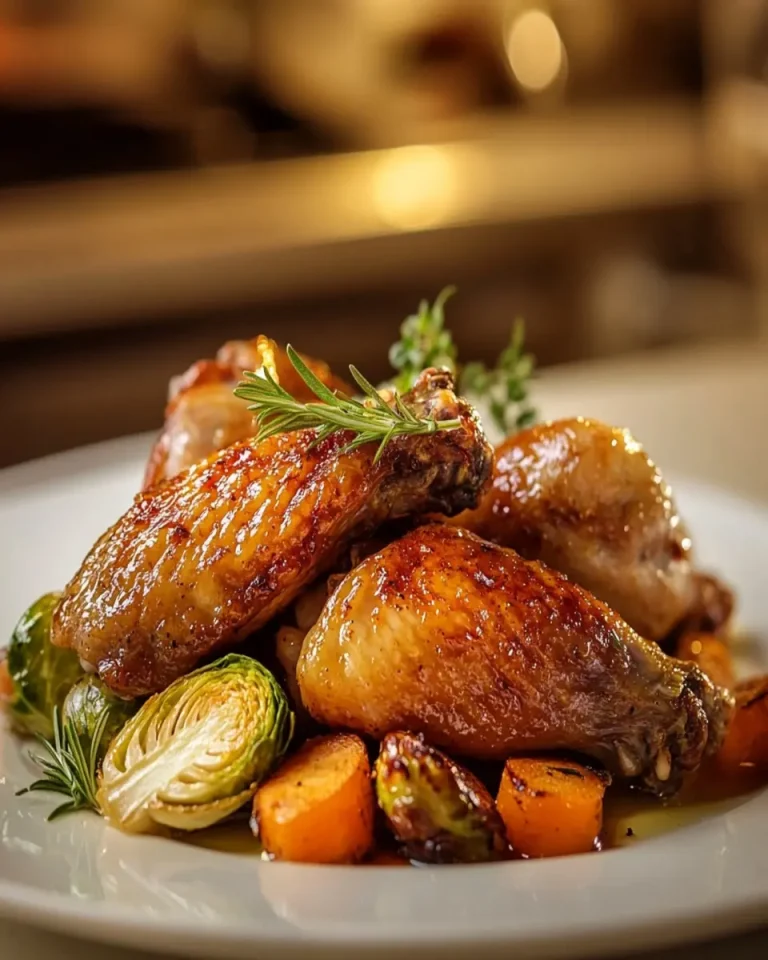 Goose Fat Roasted Chicken Wings First Image First Image