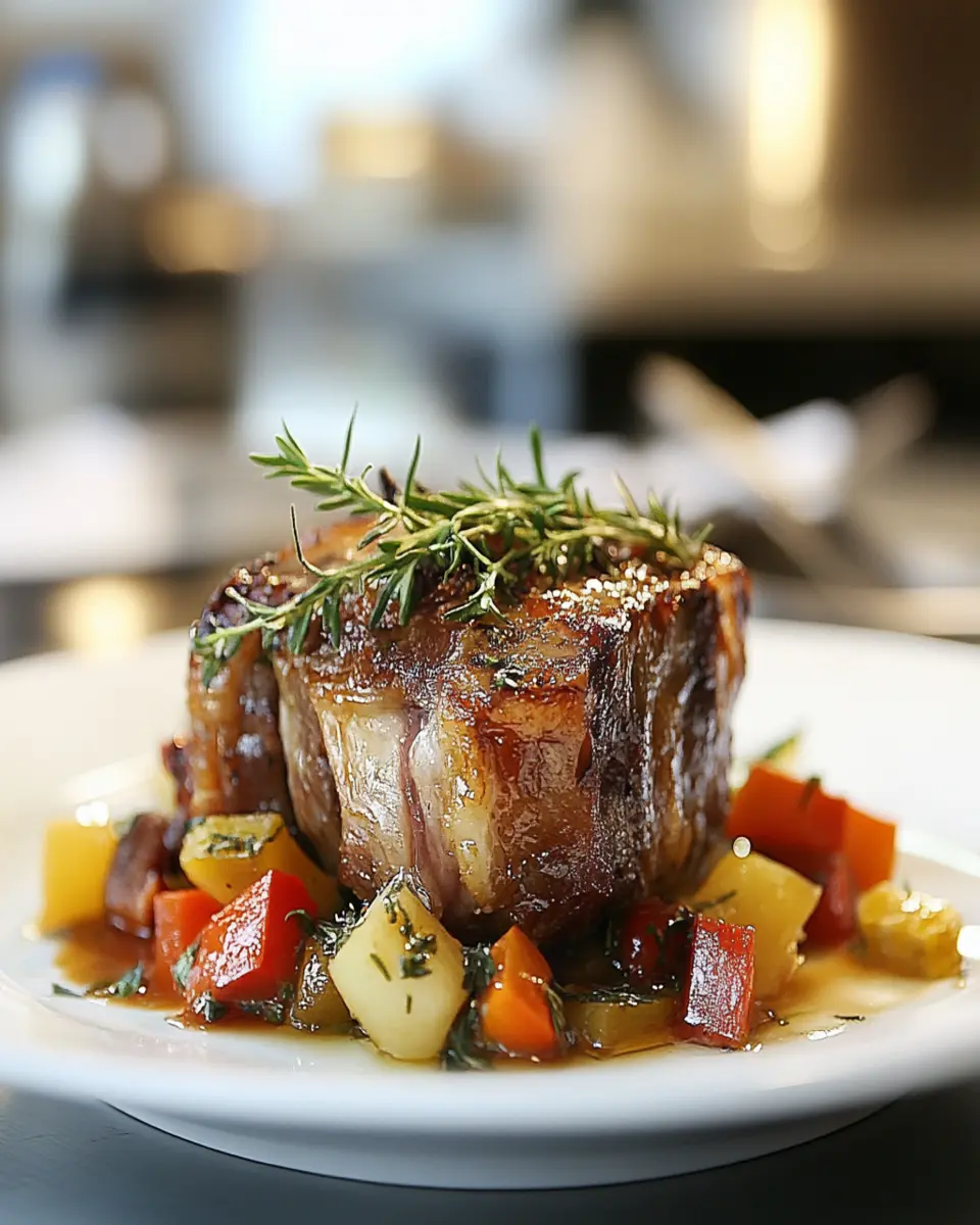 Wild Boar Shoulder Confit in Lard First Image First Image