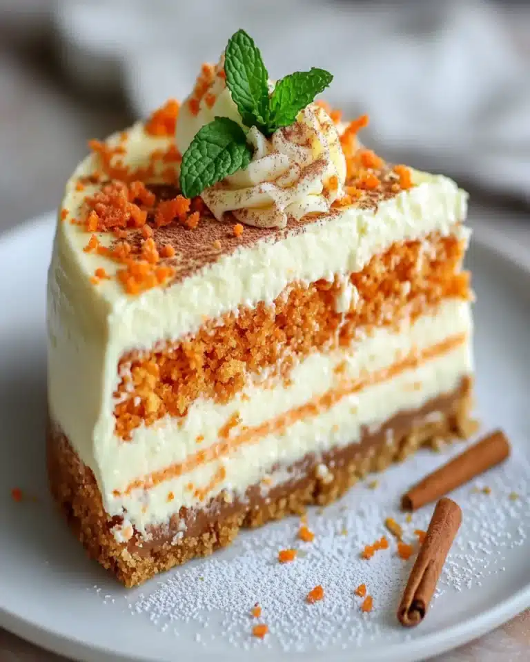 Carrot Cake Cheesecake First Image First Image