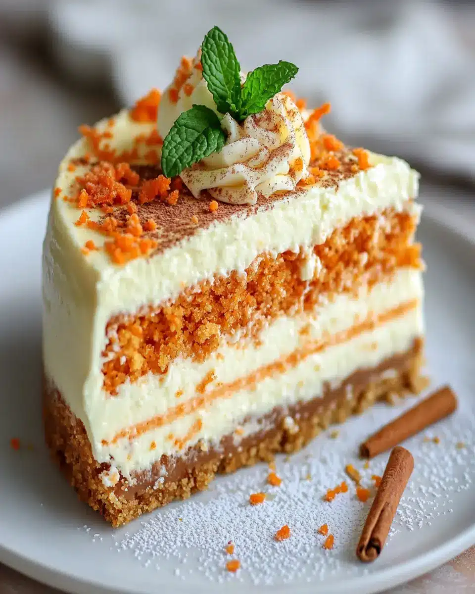 Carrot Cake Cheesecake First Image First Image