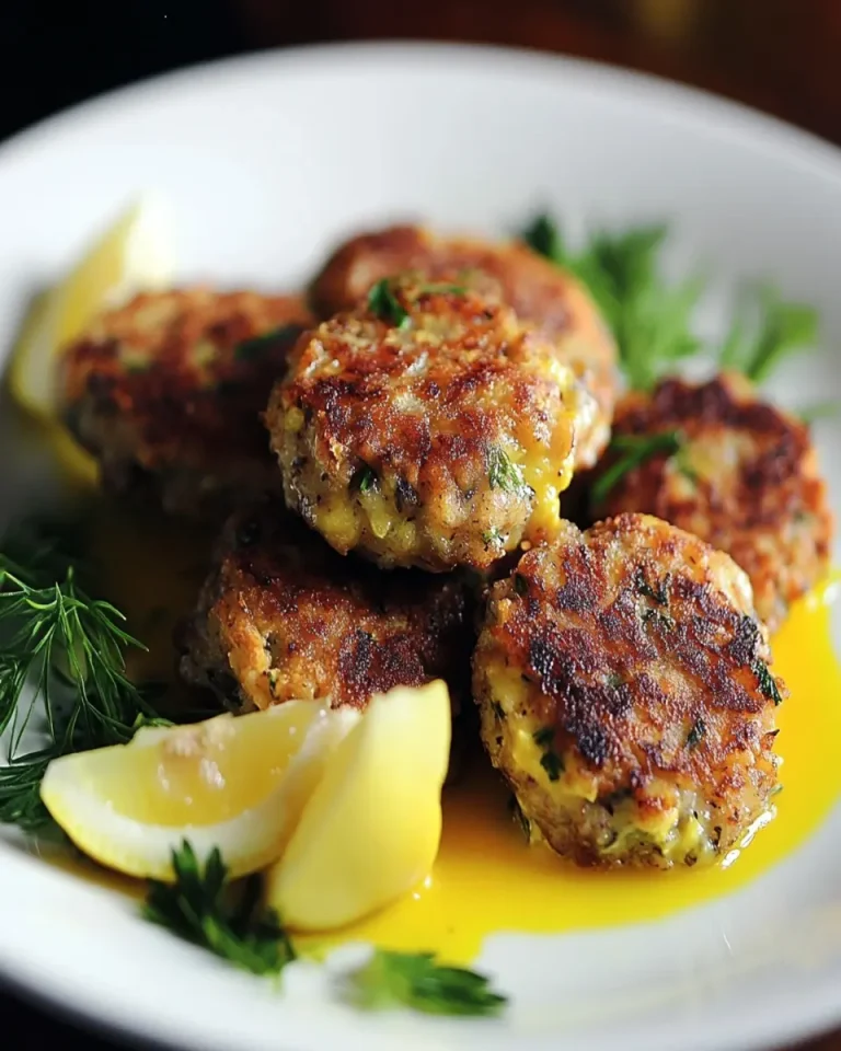 Sardine Patties with Egg Yolk Binder First Image First Image