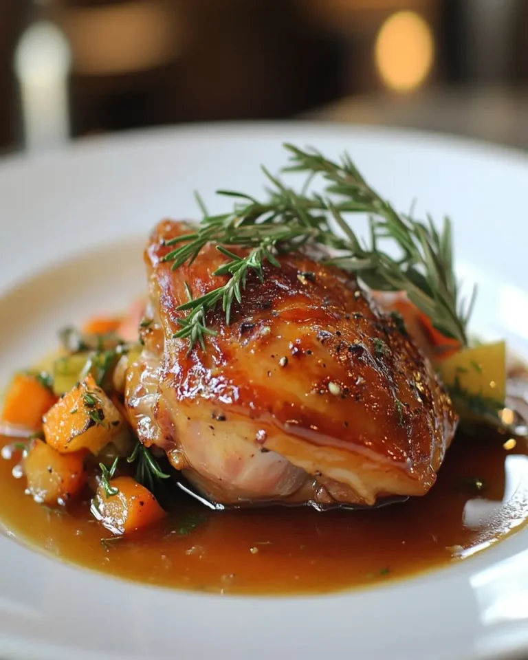 Turkey Thigh Confit in Schmaltz First Image First Image