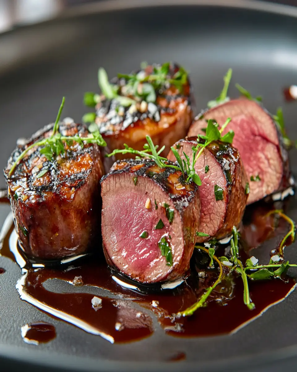 Sous Vide Lamb Heart with Smoked Salt First Image First Image