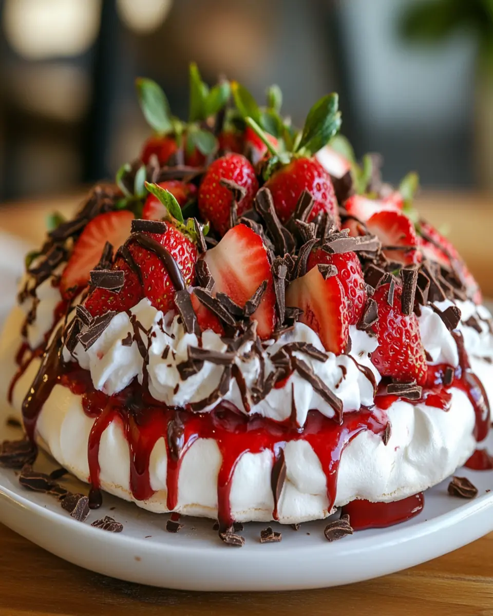 Neapolitan Pavlova First Image First Image