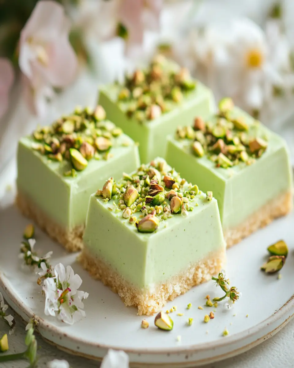 Pistachio Pudding Sugar Cookie Bars First Image First Image