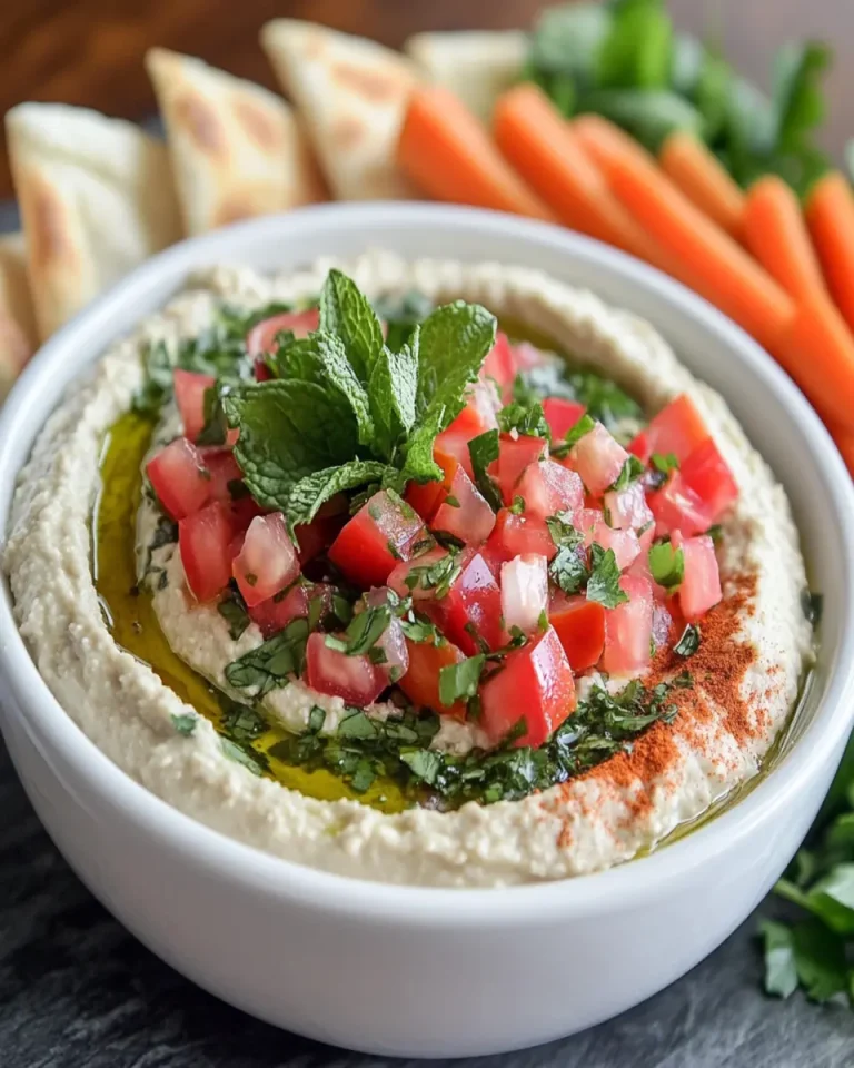 Tabbouleh Hummus Dip First Image First Image
