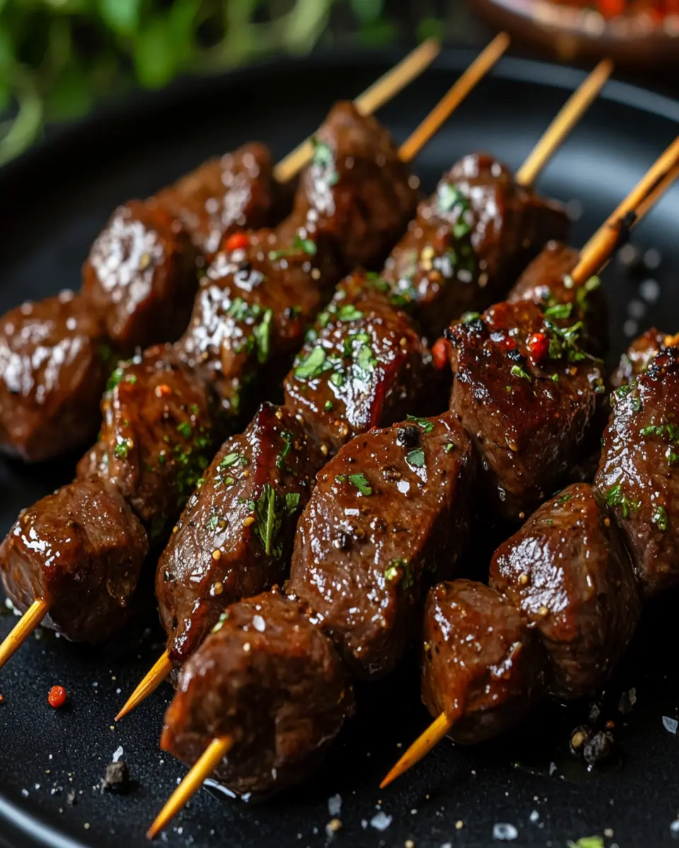 Beef Kidney Skewers with Tallow Baste First Image First Image