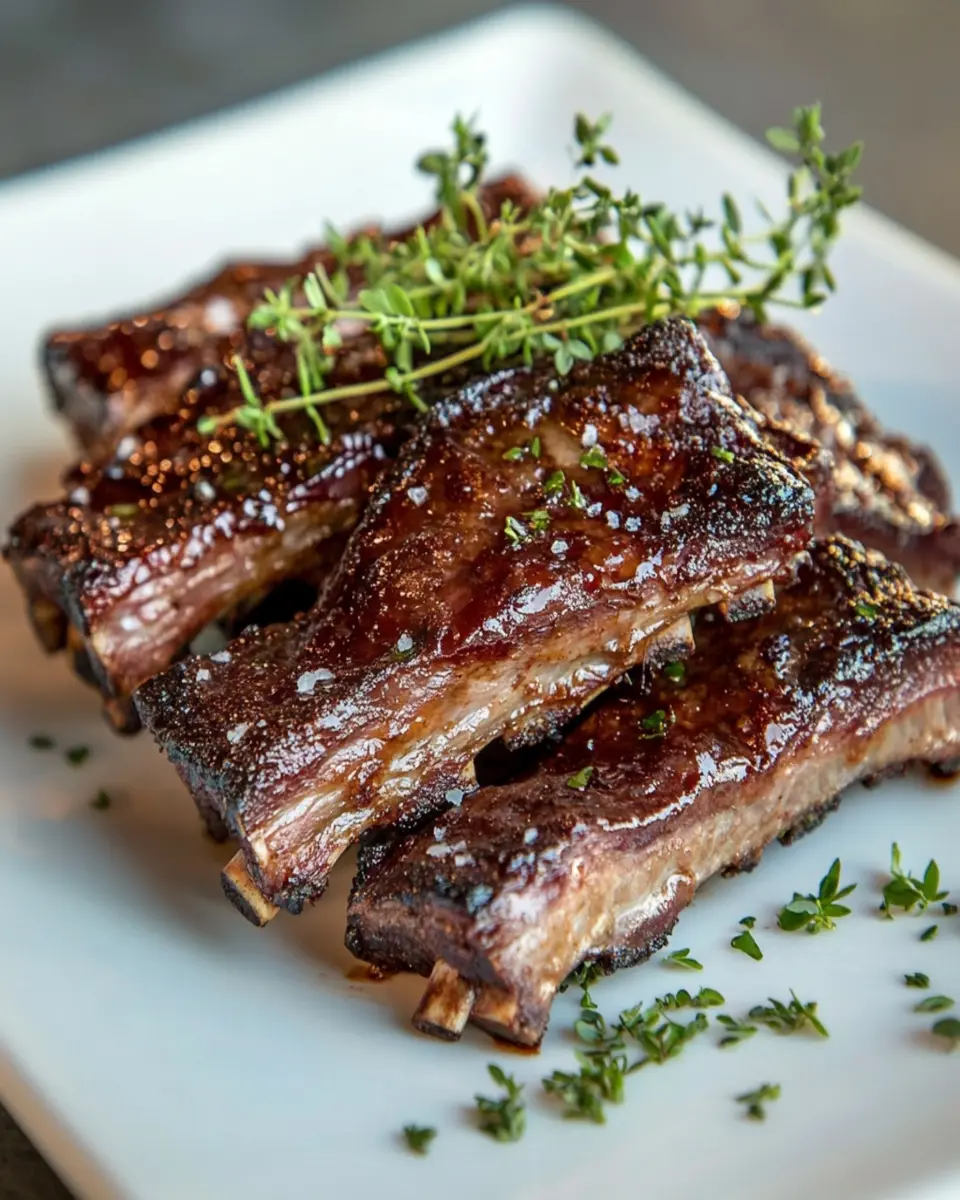Beef Plate Ribs, Salt-and-Pepper Only First Image First Image