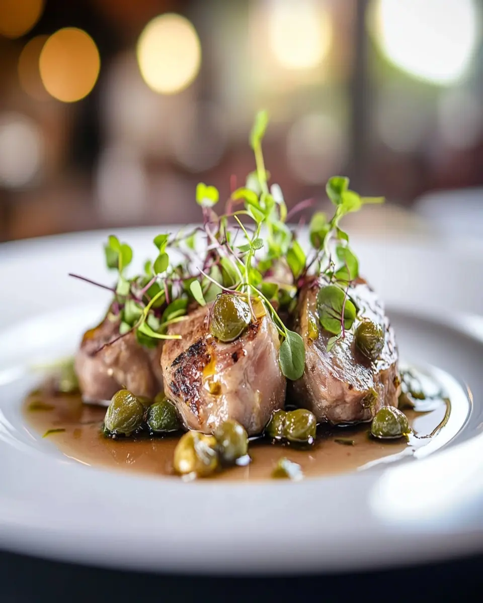 Lamb Brain with Brown Butter and Capers First Image First Image